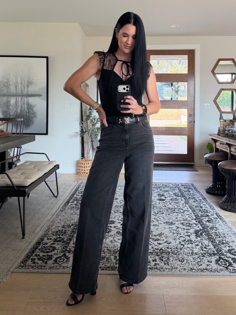 SPANX SPANXshape Authentic 360 Wide Leg Jeans